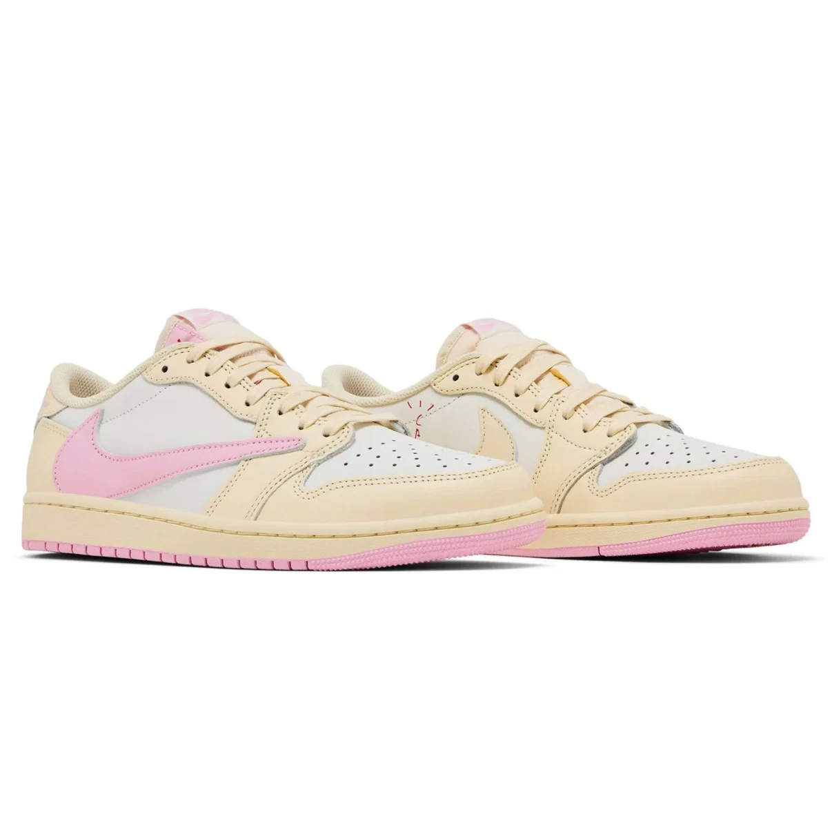 Travis Scott x Jordan 1 Low 'Muslin Pink'