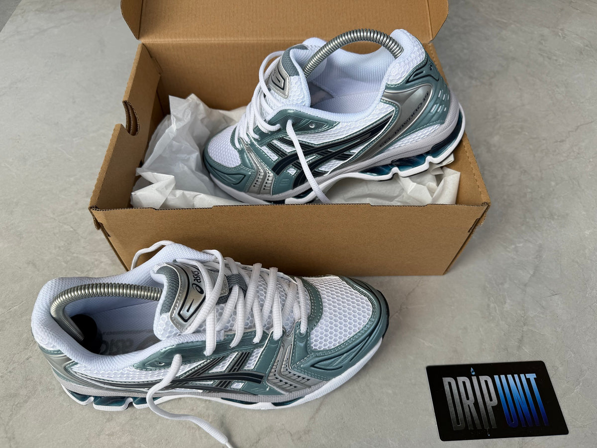 ASICS GEL KAYANO 14 WHITE FJORD GREY