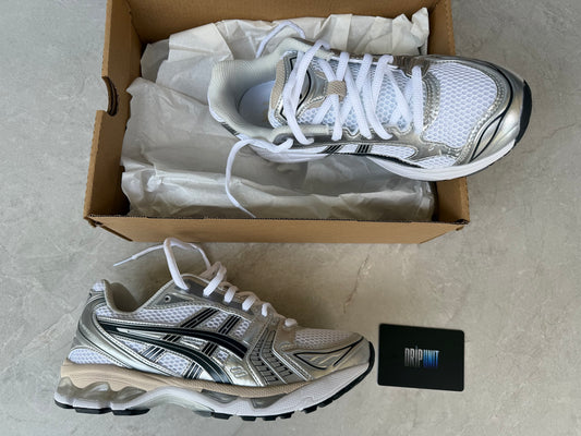 ASICS GEL KAYANO 14 White Graphite Grey