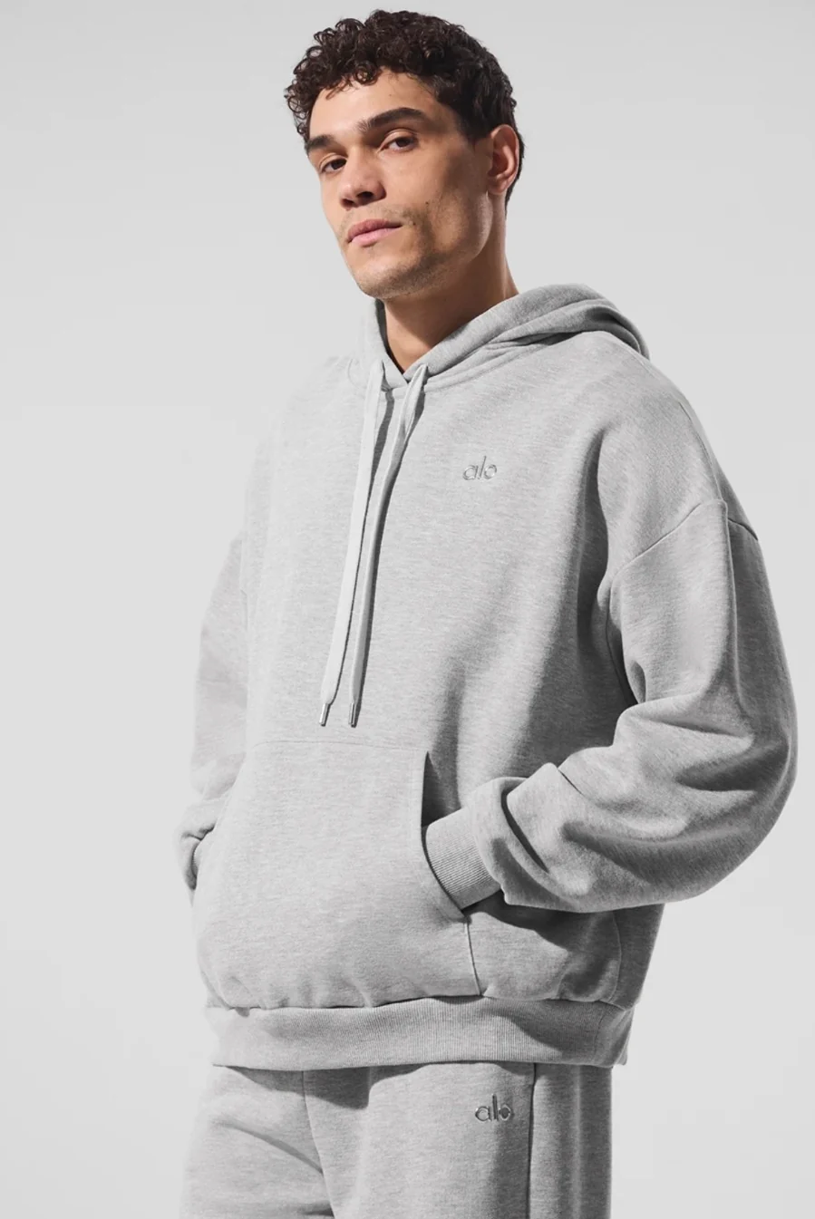 ALO Accolade Hoodie 'Athletic Heather Grey'