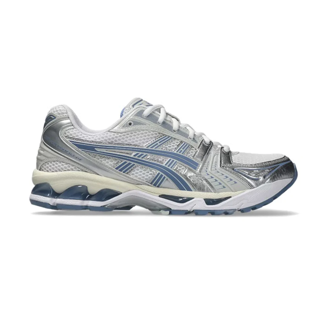 ASICS GEL KAYANO 14 WHITE/LIGHT NAVY