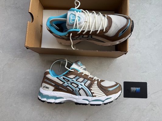 ASICS GEL KAYANO 12.1 BROWN BLUE
