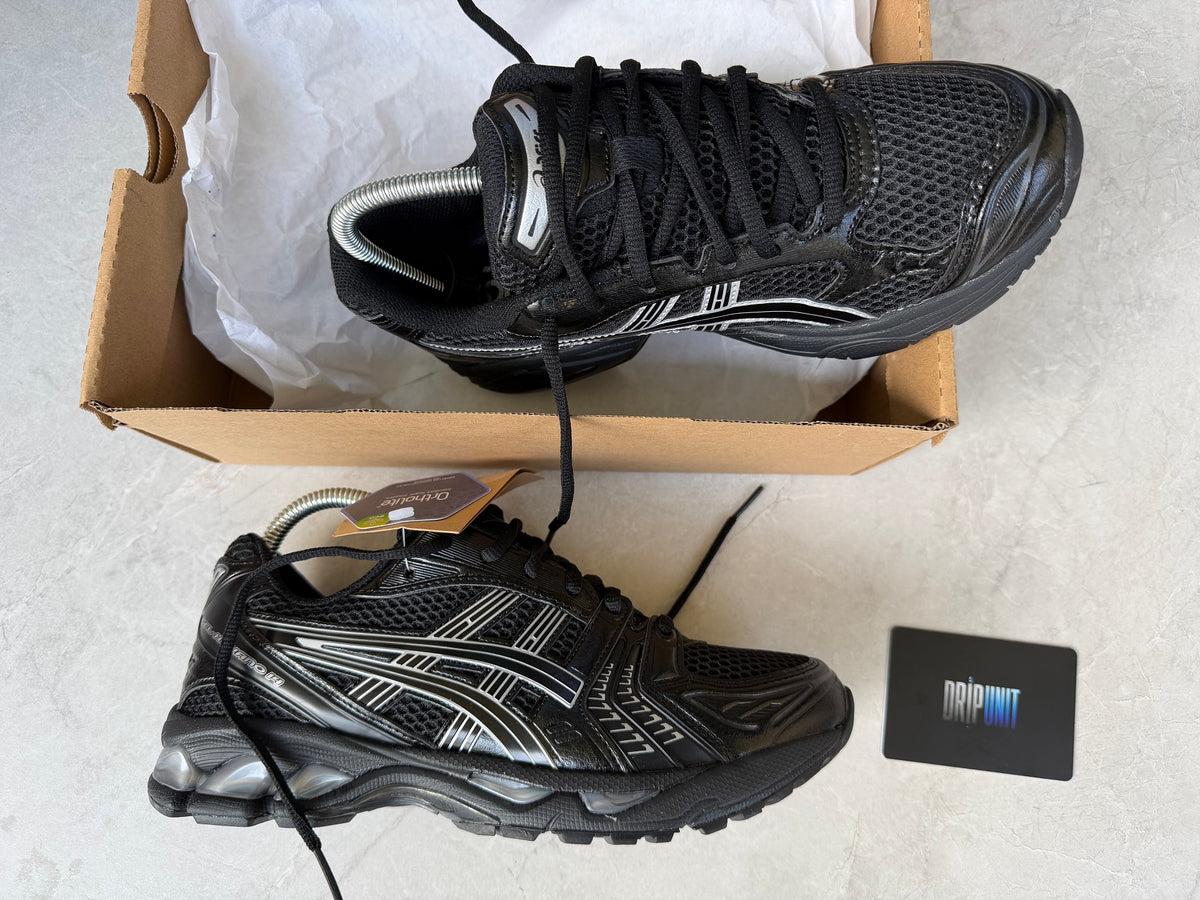 ASICS GEL KAYANO 14 Black Pure Silver