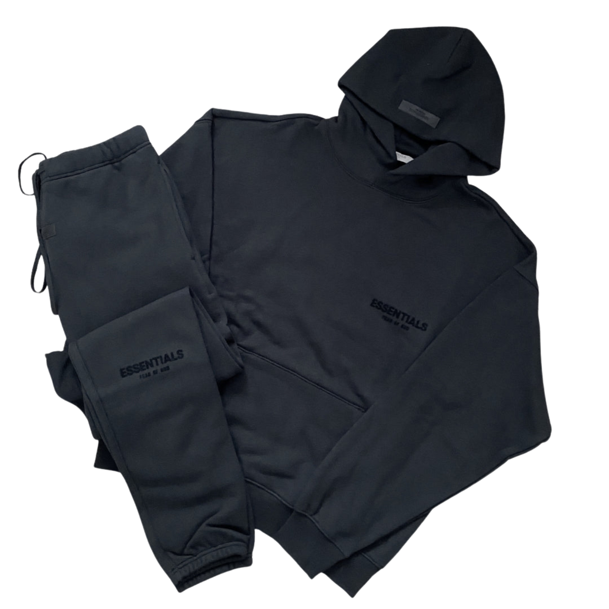 Essentials ‘BLACK’ (SS22) Hoodie & Sweatpant Set