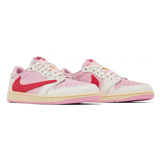 Travis Scott x Jordan 1 Low 'Sail Tropical Pink'